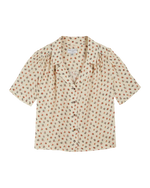 EMILE & IDA Blouse with blue flowers - Freesia
