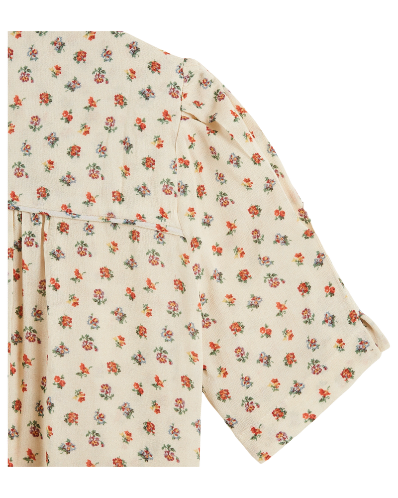EMILE & IDA Blouse with blue flowers - Freesia