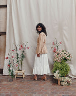 EMILE & IDA English embroidery maxi dress - White