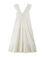 EMILE & IDA English embroidery maxi dress - White