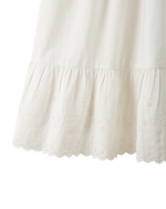EMILE & IDA English embroidery maxi dress - White