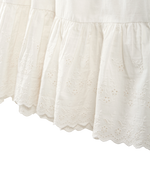 EMILE & IDA English embroidery maxi dress - White