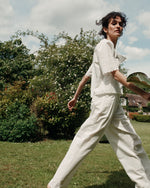 EMILE & IDA English embroidery blouse - White