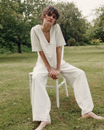 EMILE & IDA English embroidery blouse - White