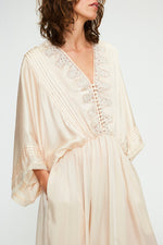 FAUNE Honeysuckle dress - Natural blush