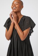 FAUNE Camelia dress - Black