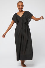 FAUNE Camelia dress - Black
