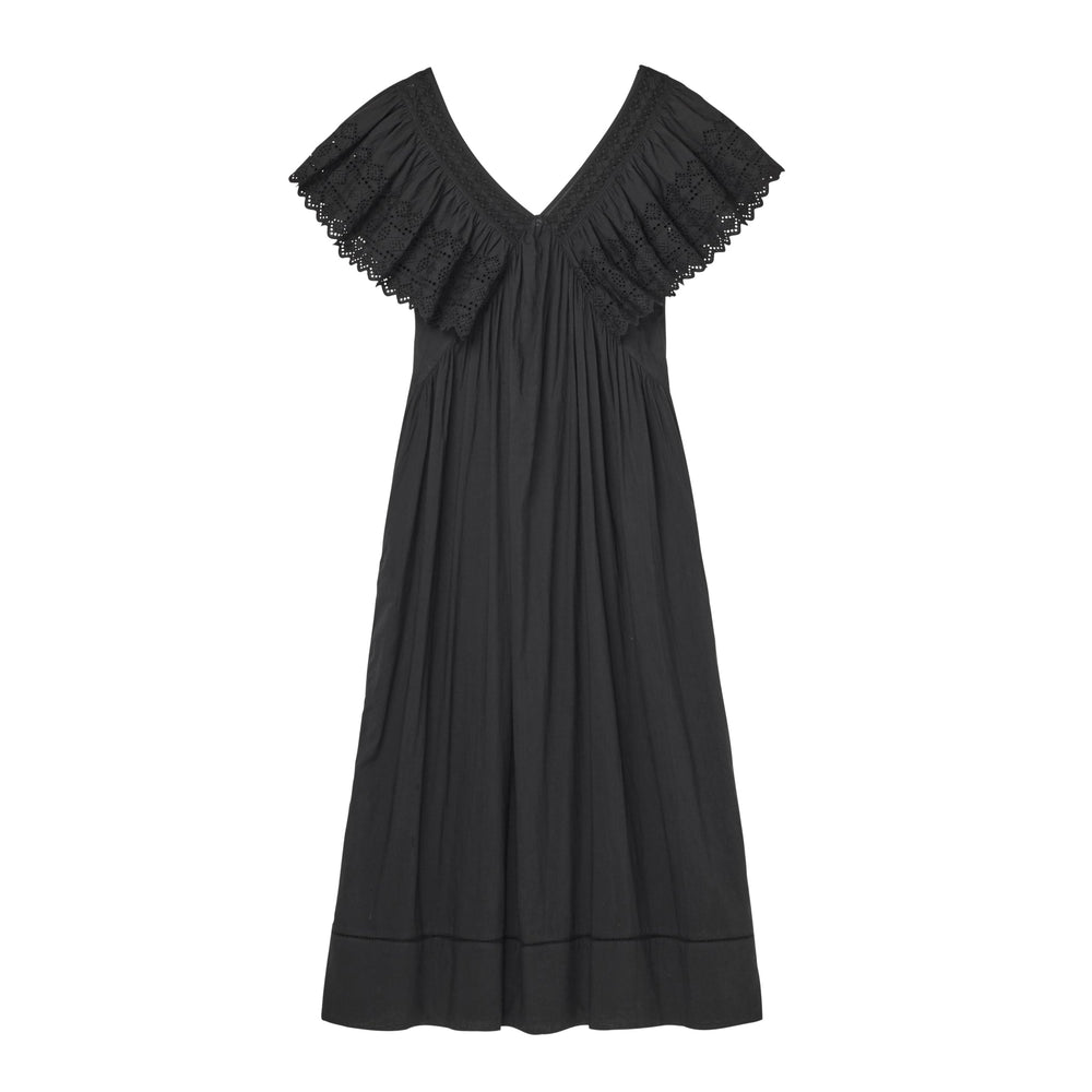 FAUNE Camelia dress - Black