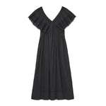 FAUNE Camelia dress - Black