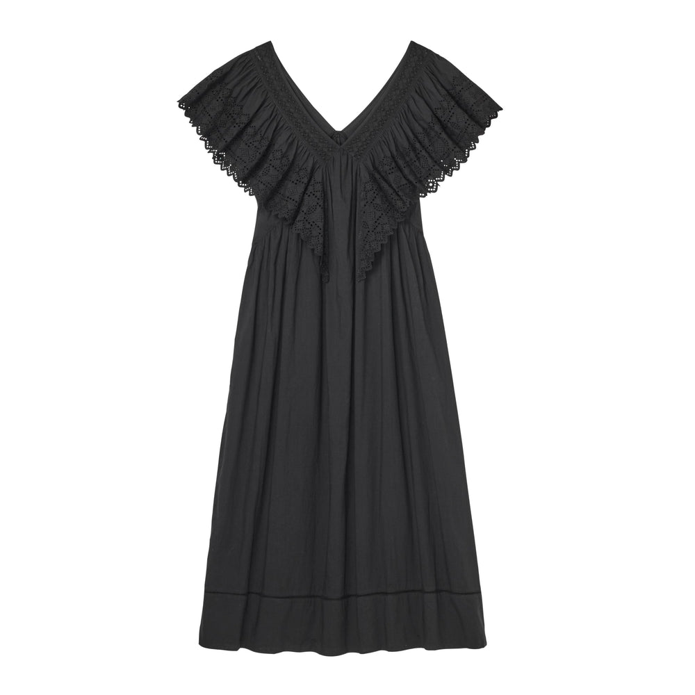 FAUNE Camelia dress - Black