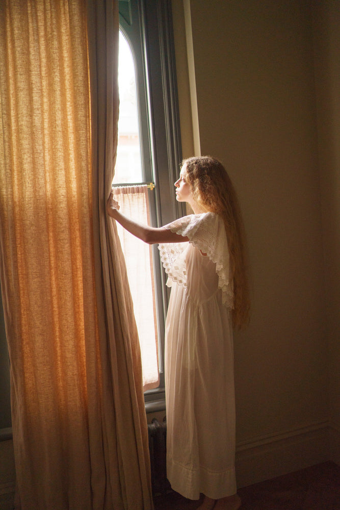 FAUNE Camelia dress - Vintage white