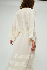 FAUNE Dahlia dress - Oyster