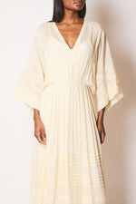 FAUNE Dahlia dress - Oyster