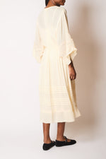 FAUNE Dahlia dress - Oyster