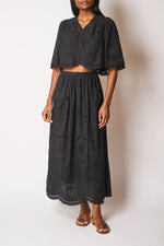 FAUNE Mabel top - Black