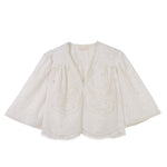 FAUNE Mabel top - White