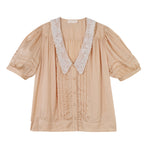 FAUNE Rose blouse - Antique rose