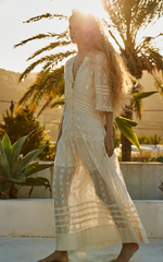 FAUNE Starlette dress - Oyster