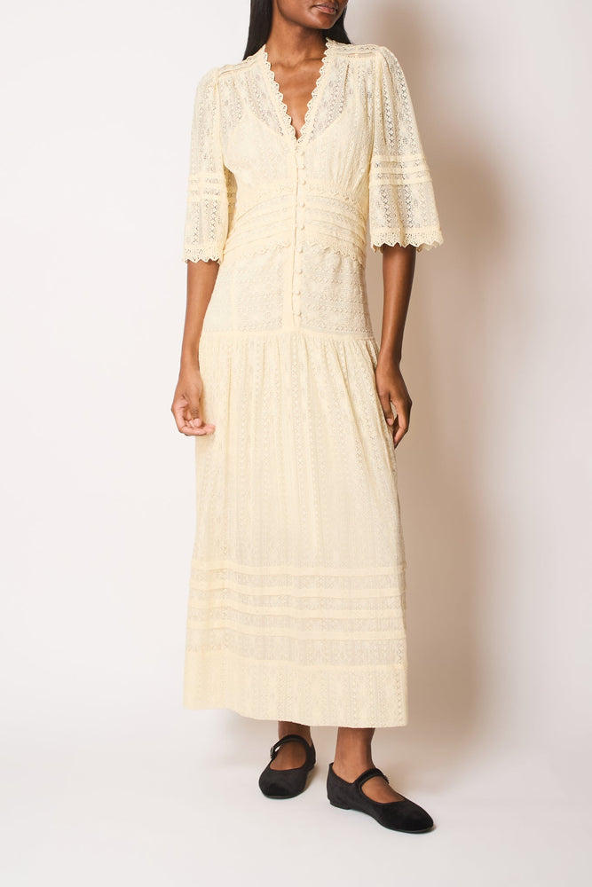 FAUNE Starlette dress - Oyster
