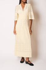 FAUNE Starlette dress - Oyster