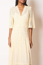 FAUNE Starlette dress - Oyster