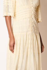 FAUNE Starlette dress - Oyster