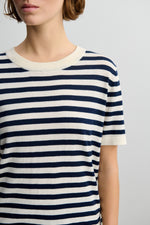 FUB Classic tee - Ecru/Dark navy