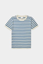 FUB Classic tee - Ecru/Washed indigo