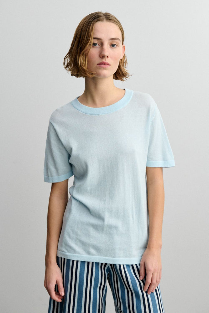 FUB Classic tee - Light blue