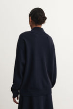 FUB Felted jumper - Dark navy