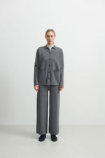 FUB Felted Pants Grey Melange