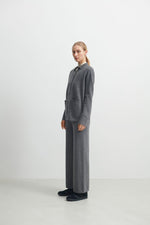 FUB Felted Pants Grey Melange