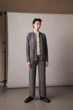 FUB Felted Pants Grey Melange