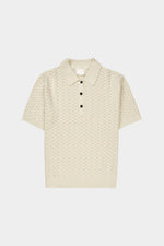 FUB High twist polo - Ecru