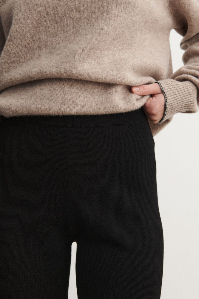 FUB Lambswool crewneck - Oat melange