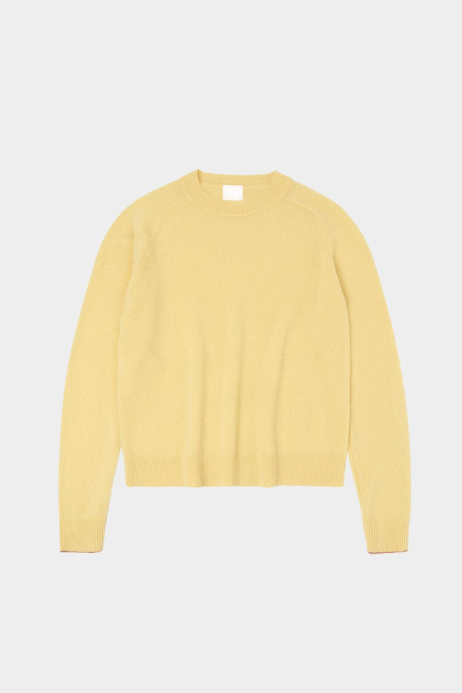 FUB Lambswool crewneck - Wheat