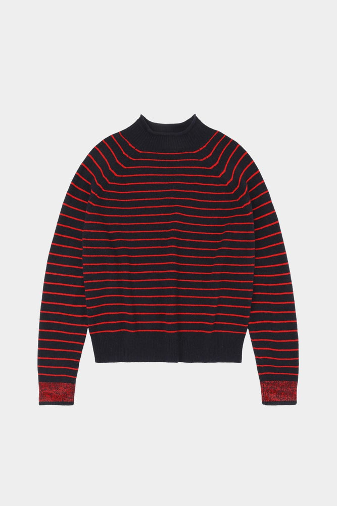 FUB Lambswool jumper - Dark navy