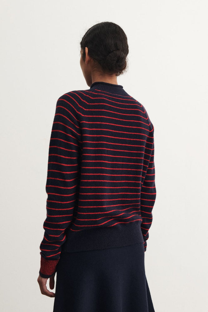 FUB Lambswool jumper - Dark navy