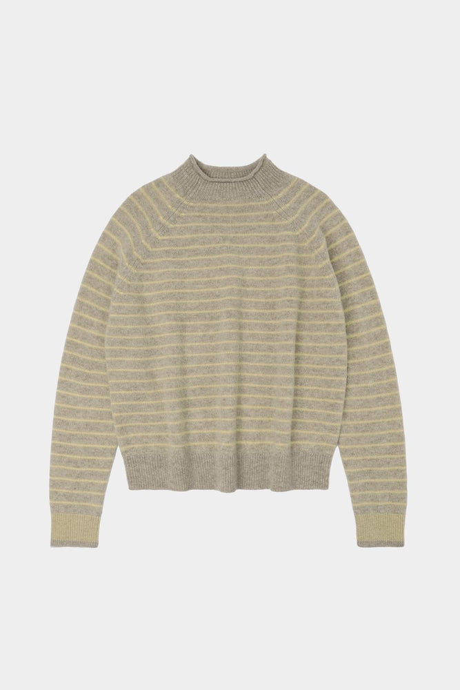 FUB Lambswool jumper - Oat melange