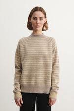 FUB Lambswool jumper - Oat melange