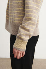 FUB Lambswool jumper - Oat melange