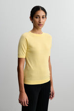 FUB Pointelle tee - Vanilla