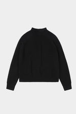 FUB Raw wool jumper - Black