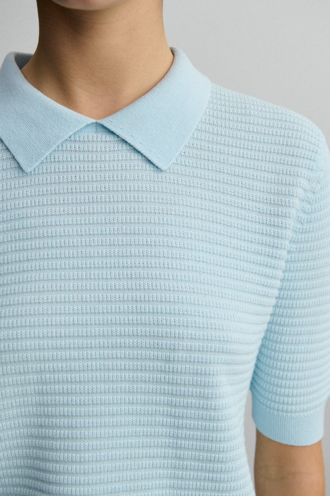 FUB Structure polo - Light blue