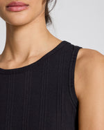 Gai + Lisva ALBERTE Cotton Sleeveless Top - Black