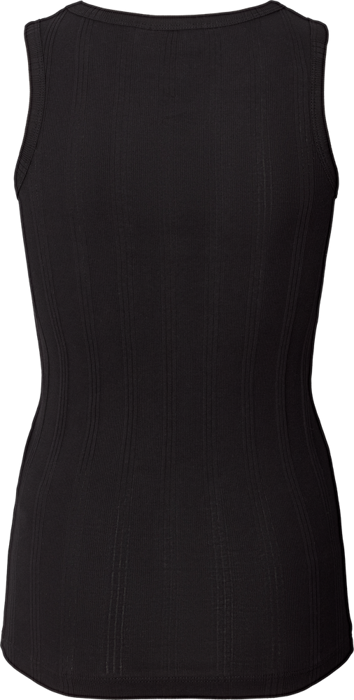 Gai + Lisva ALBERTE Cotton Sleeveless Top - Black