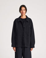 Gai + Lisva ELLIE Work Wear Jacket - Black