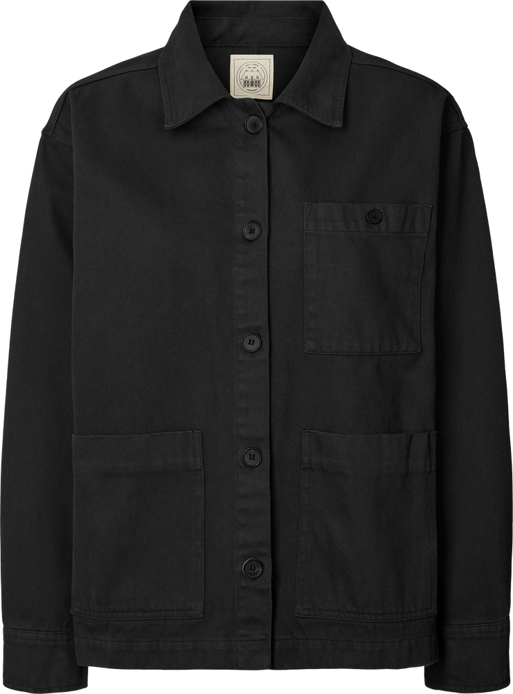 Gai + Lisva ELLIE Work Wear Jacket - Black