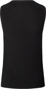 Gai + Lisva SOFIE KNIT TANK GOTS - BLACK