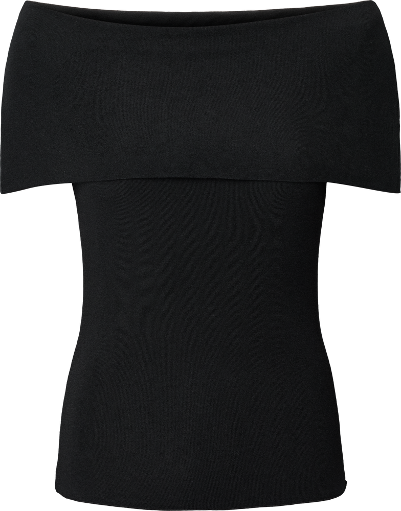 Gai + Lisva ALLY Wool Top - Black